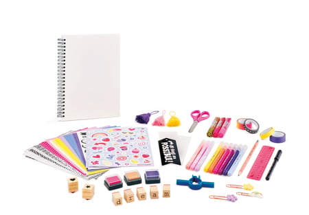 Lot De Fournitures Scrapbooking Et Cartes Créatives #1 - Papiers, Stickers, Multi-couleurs