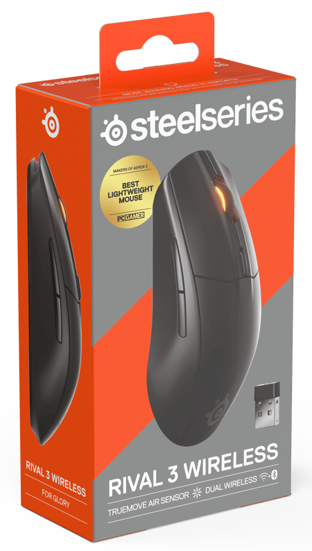 Souris gaming sans fil Steelseries - Rival 3 Gen 2 - Noire
