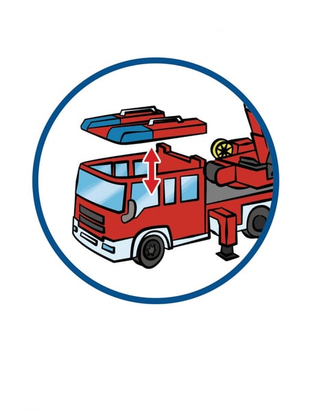 Prix fixe - NEUF playmobil Camion pompier 9463 - Playmobil