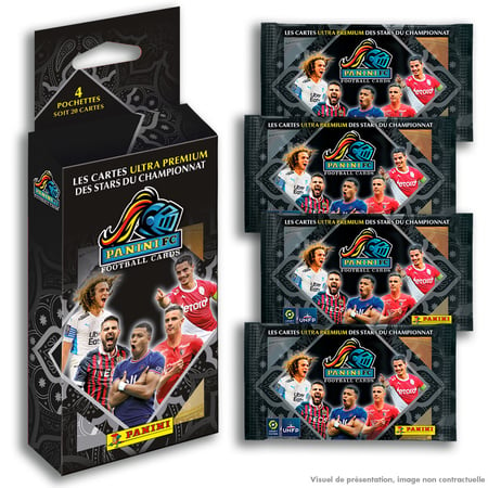 Blister de 10 pochettes à 6 cartes Panini Foot Adrenalyn TCG 2018-2019 -  Carte à collectionner - Achat & prix
