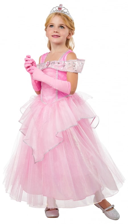 Déguisement - Princesse - rose - 5-6 ans - Déguisements pour Enfant - Se  déguiser et se maquiller - Fêtes et anniversaires