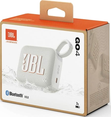 JBL GO 4 - Enceinte Bluetooth - Blanche 