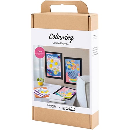 Kit de coloriage au numéro Créativ Company - Marqueurs set 2