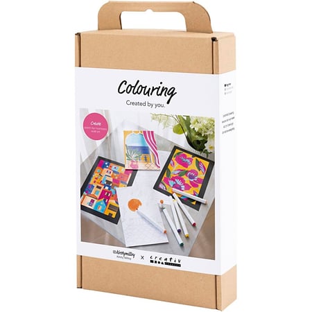 Kit de coloriage au numéro Créativ Company - Marqueurs set 1