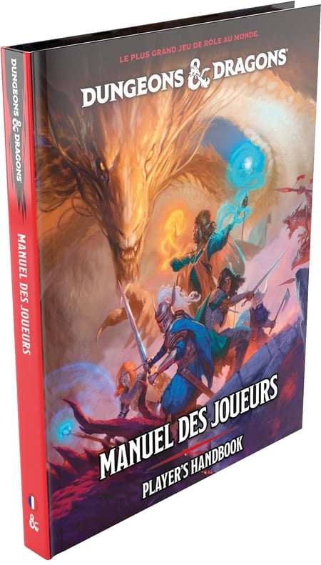 Manuel des joueurs Donjons et dragons 2024 - Wizard of the Coast