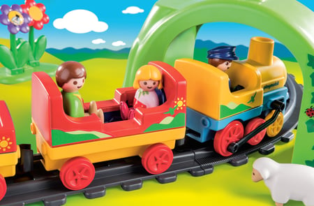 ② Playmobil 123 train des animaux — Jouets