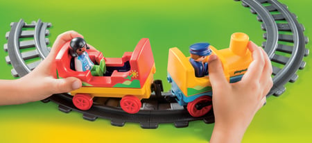 Playmobil® 1.2.3 - Train avec passagers et circuit - 70179 - Playmobil®  1.2.3