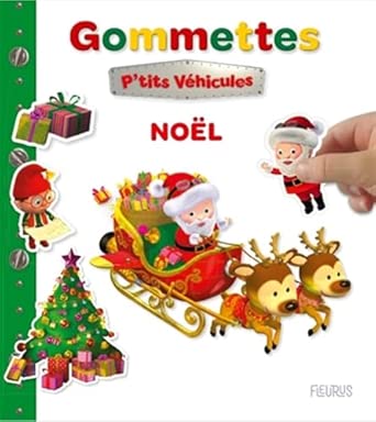 Mes premières gommettes P'tits véhicules - Noël