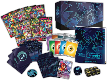 Coffret dresseur d'élite Pokémon : Méga-Evolution Flammes fantasmagoriques