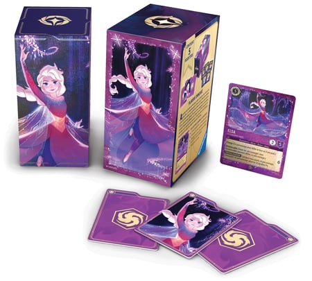 Coffret cadeau Elsa : Lorcana S9 - Ravensburger- Cartes à