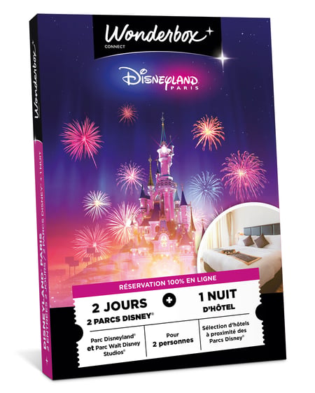 Coffret cadeau Wonderbox - Disneyland Paris 2 jours / 1 nuit 