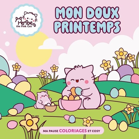 Mon doux printemps -  Pembe The Pink Cat