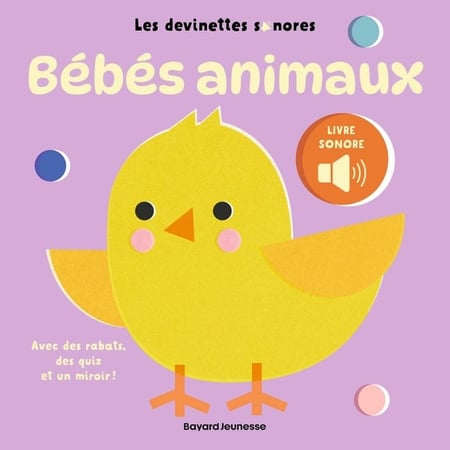 Les devinettes sonores : Bébés animaux