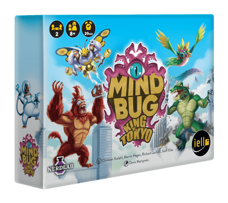 Mindbug X King Of Tokyo - Jeu de société à deux -  Jeu de stratégie - Iello