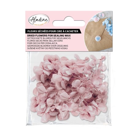 Fleurs séchées Aladine - Rose poudré - 1,5 g