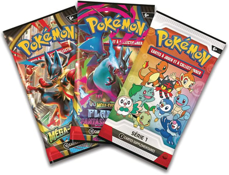 Coffret Collection illustration premiers partenaires Pokémon - Série 1