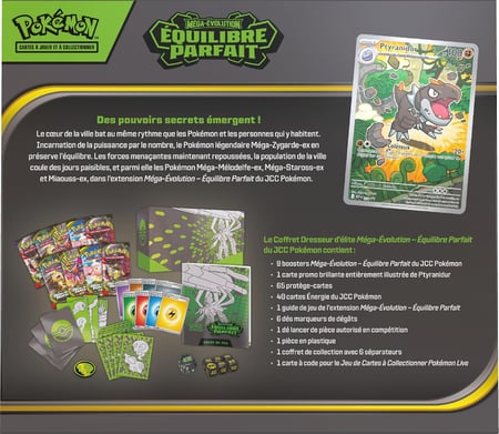 Coffret Dresseur d'élite Pokémon : Méga-Evolution Equilibre parfait