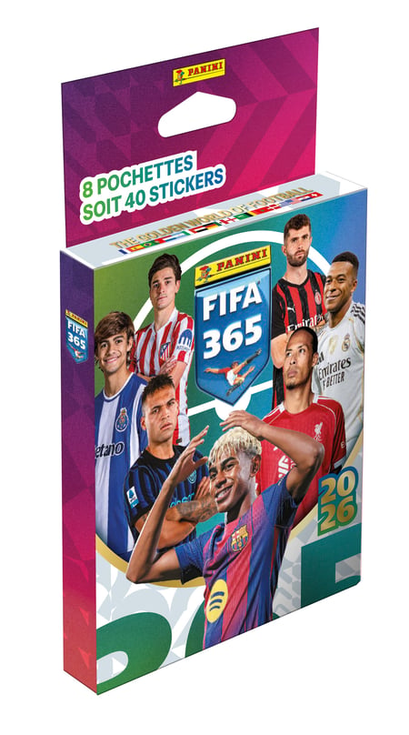 FIFA 365 2026 stk blister 8 pochettes - Panini