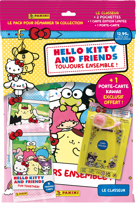 Hello Kitty & Friends cartes à collectionner starter pack - Panini