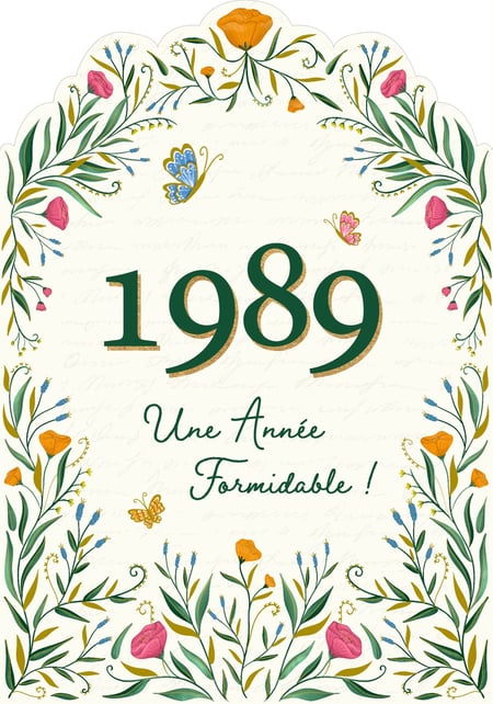 Carte double Pictura - Une année formidable