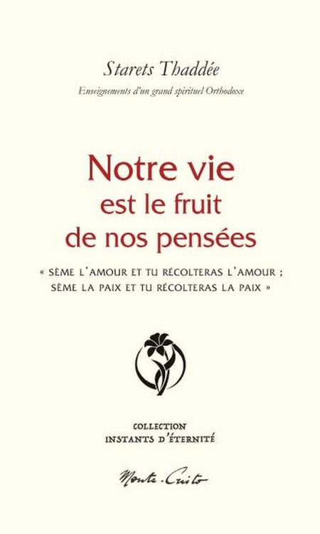 Notre vie est le fruit de nos pensées : «Â Sème l'amour et tu récolteras l'amour - Sème la paix et tu récolteras la paix »