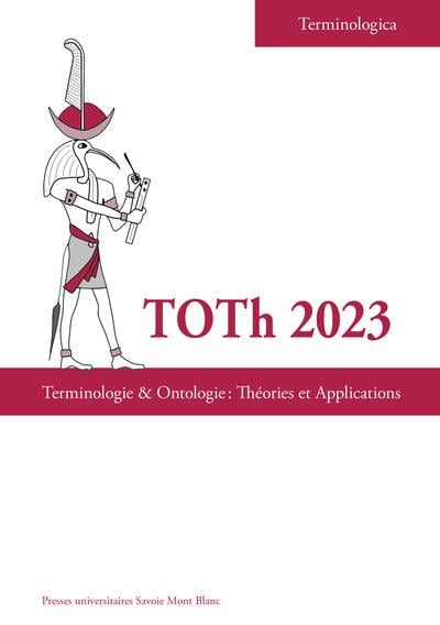 Toth 2023 : Terminologie et ontologies - Théories et applications
