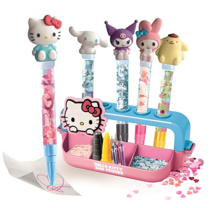 Lot Hello Kitty – 2 Sacs, 5 Pendentifs, 2 Montres, 2 Stylos – Enfant – Neuf