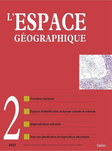 L'ESPACE GEOGRAPHIQUE n.2017/2