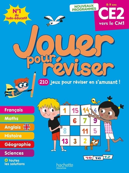 Jouer pour réviser : Cahier de vacances - CE2 vers le CM1