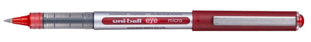 Stylo roller Uni-ball - Eye Eco - rouge - pointe moyenne 0.5 mm