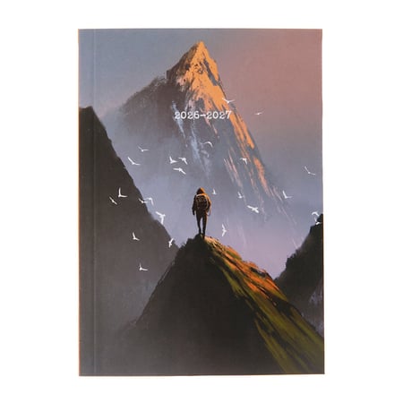 Agenda journalier 2026/2027 - Montagne - 12 x 17 cm- Cultura