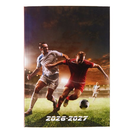 Agenda journalier 2026/2027 - Foot - 12 x 17 cm- Cultura