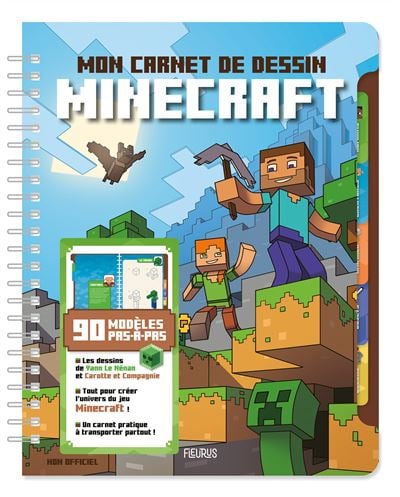Minecraft : 90 modèles en pas-a-pas