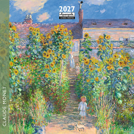 Calendrier 2027 Pictura - Monet - 16 x 16 cm