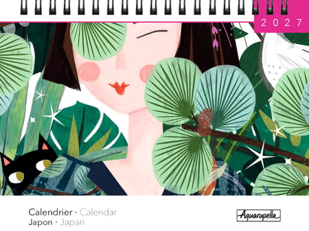 Calendrier Chevalet 2027 Pictura - Japon