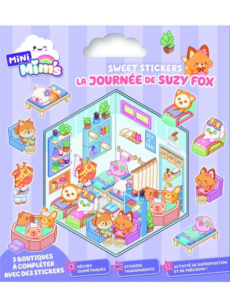 Sweet stickers – La journée de Suzie Fox