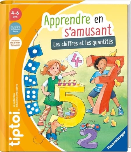 Tiptoi : Apprendre en s'amusant : Les chiffres et les quantités