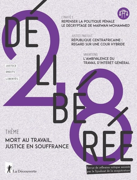 Revue délibérée n.28 : Santé/Souffrance au travail