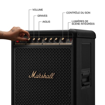 Enceinte Marshall - Bromley 750 - noir