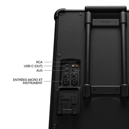 Enceinte Marshall - Bromley 750 - noir