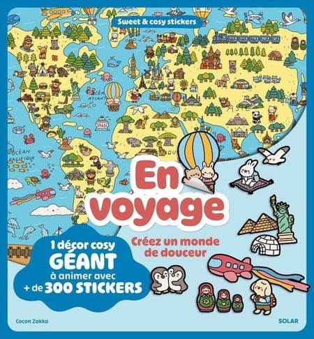 Sweet & cosy stickers : En voyage