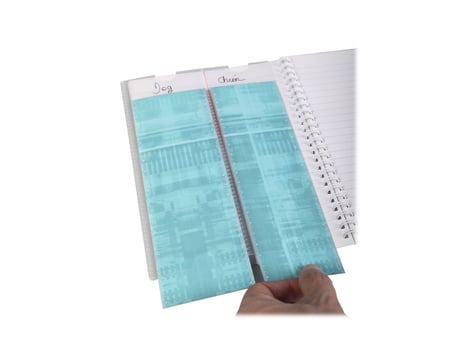 Cahier de vocabulaire - Format A5 14.8 x 21 cm - Kover Book -  Clairefontaine - 100 pages lignées - Carnets - Cadeaux Papeterie