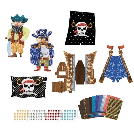 Carte Anniversaire Enfants 3 D Pop Up DIY à monter Les Pirates