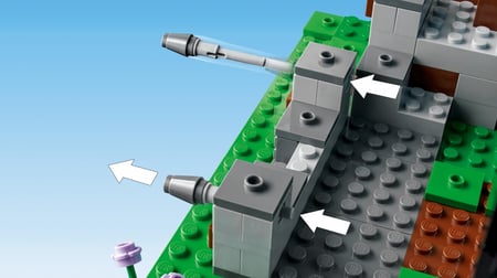 LEGO Minecraft L'avant-poste de l'épée, 21244, âges 8+