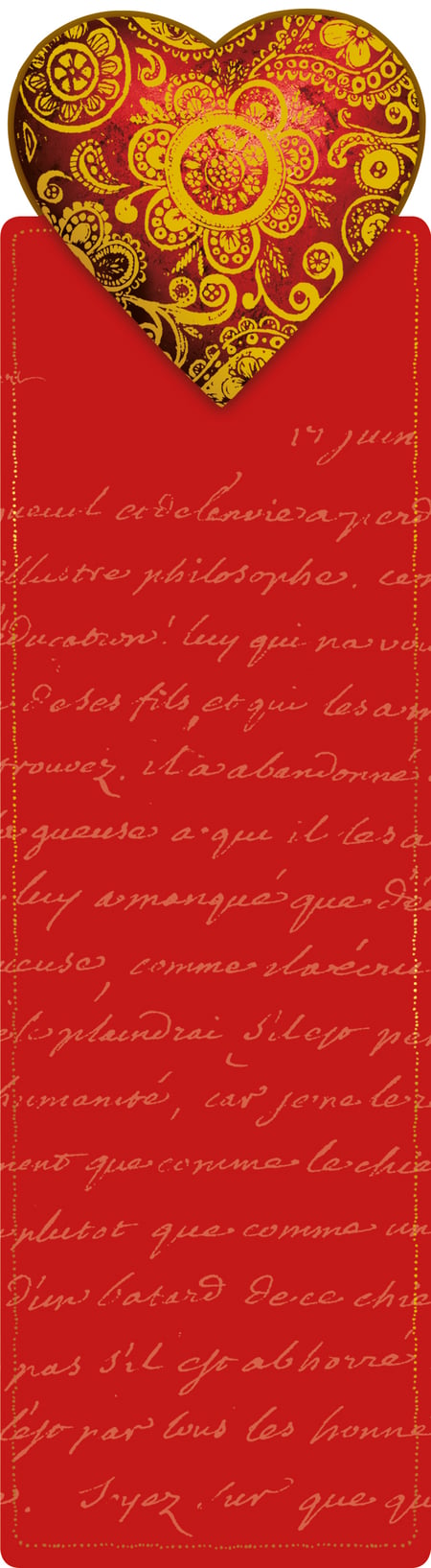 Marque-pages Editions du Désastre - 5,5 x 20 cm