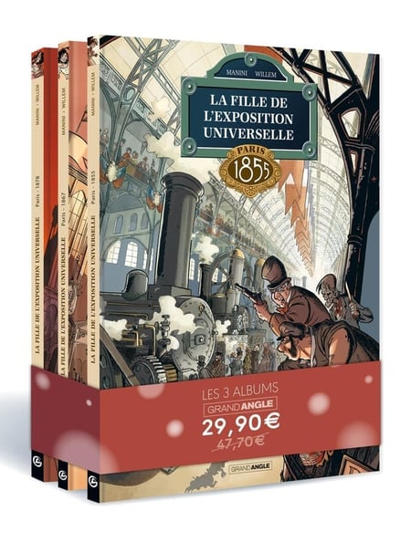 La fille de l'exposition universelle : Tomes 1 à 3