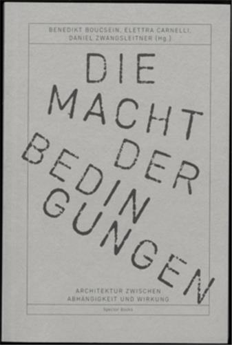 Die macht der bedingungen /allemand