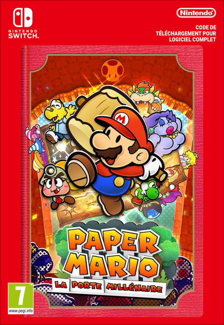 Code de téléchargement Paper Mario : La Porte Millénaire - Nintendo Switch