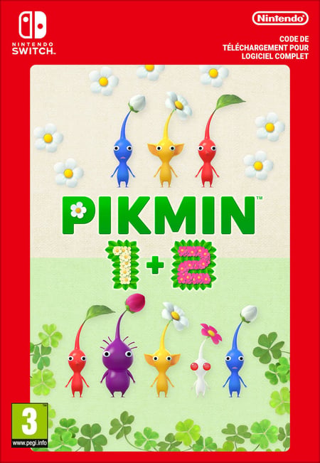 Code de téléchargement Pikmin 1+2 - Nintendo Switch