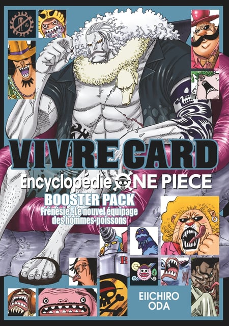 One Piece : Vivre cards : Saison 1 - Tome 11 : Booster Pack 10 - Carnage ! Le nouvel équipage des hommes-poissons !!